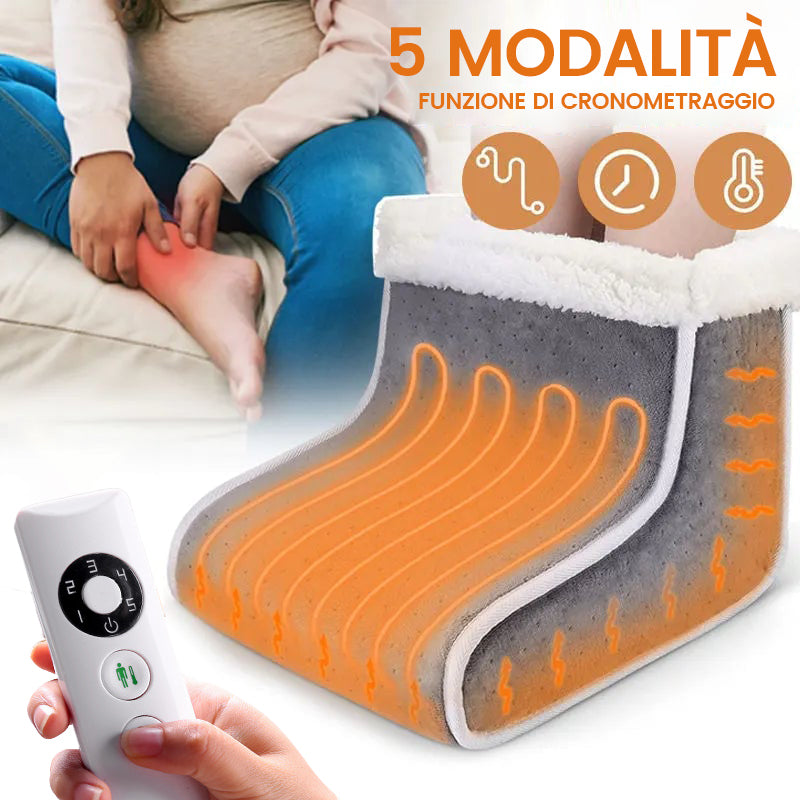 Scaldapiedi riscaldati
