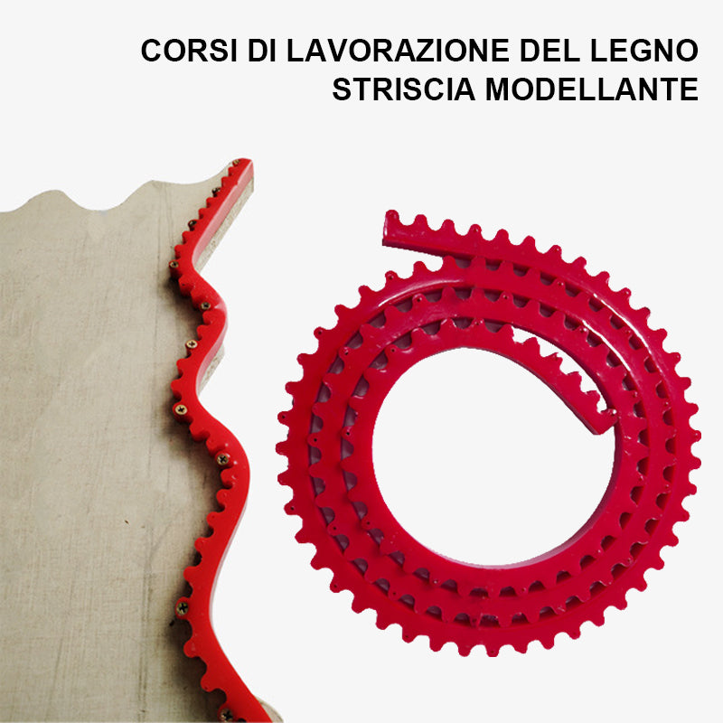 Striscia di profilatura per la lavorazione del legno Saker