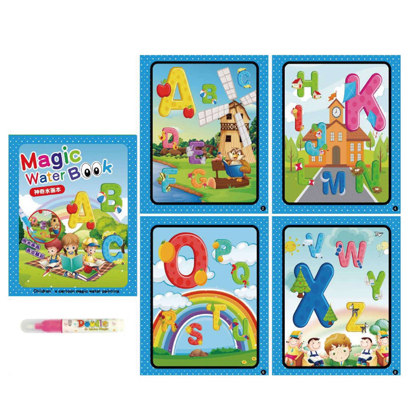 Libro da colorare sull'acqua magica