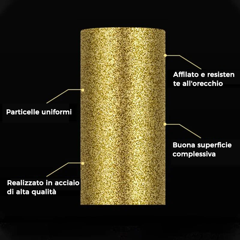 Rettificatrice elettromeccanica testa abrasiva lima elettrica smeriglio
