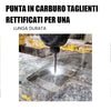 🔥 Punte triangolari con codolo esagonale in lega (5 pezzi)