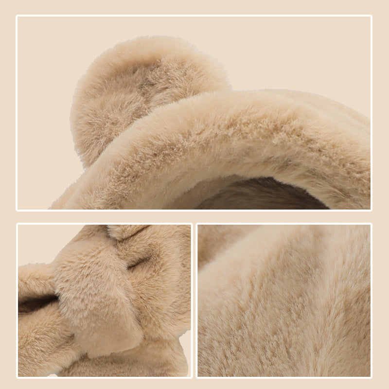 Cappello integrato con sciarpa per bebè