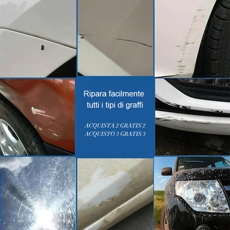 Spray per la riparazione dei graffi dell'auto