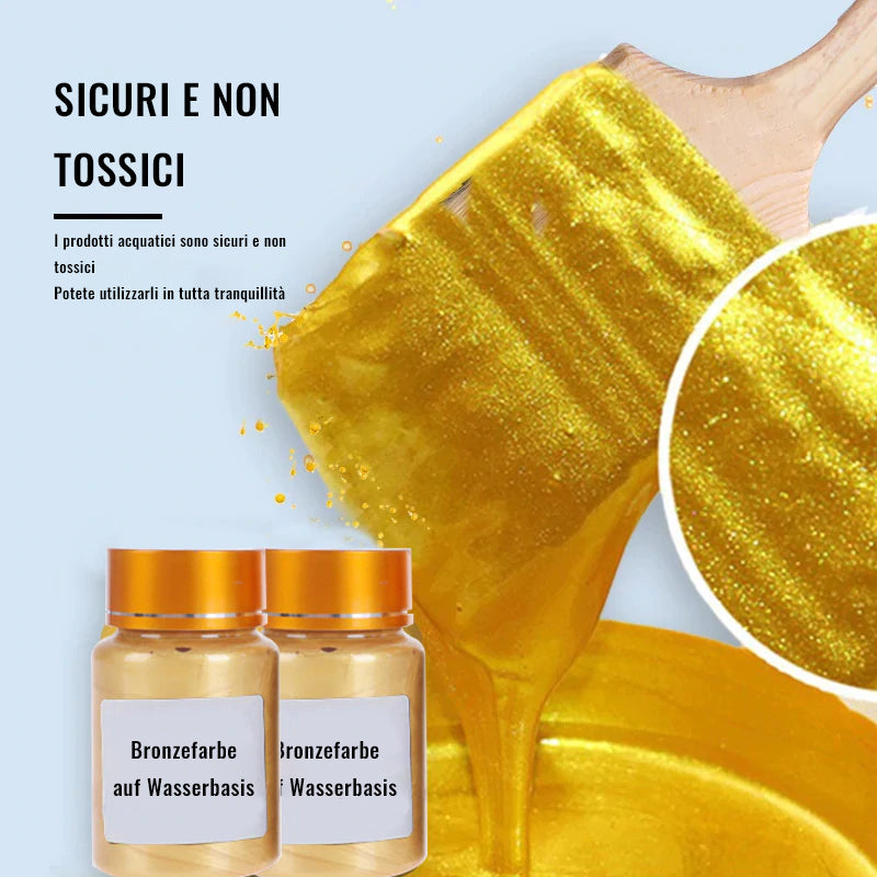 Vernice bronzante a base d'acqua