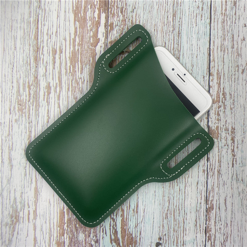 Borsa da cintura con custodia per cellulare corta retrò