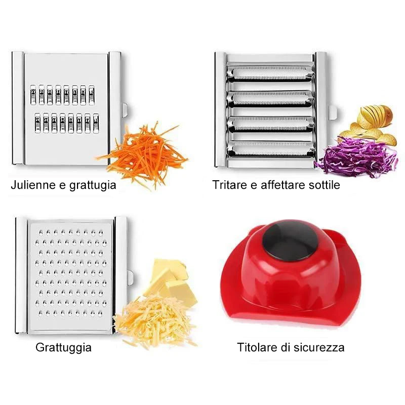 Tagliaverdure multifunzionale
