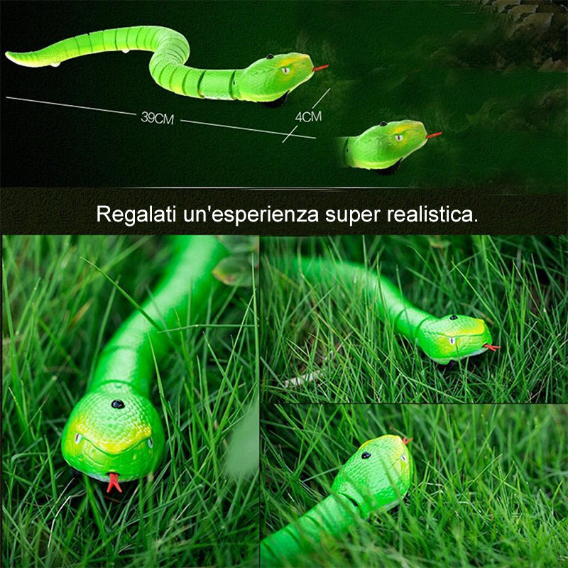 Giocattolo realistico del serpente RC telecomandato