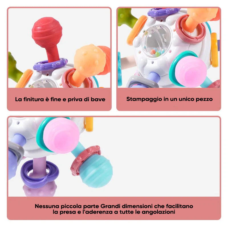 Giocattoli sensoriali per la dentizione dei bambini