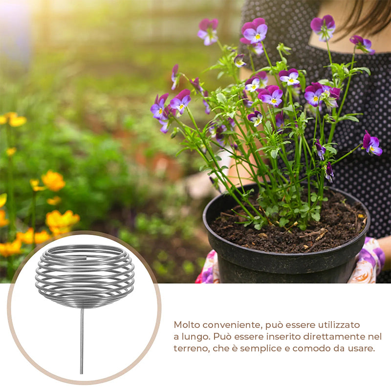 Contenitore per fertilizzante in acciaio inossidabile