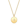 Collana rotonda con lettere