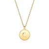 Collana rotonda con lettere