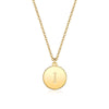 Collana rotonda con lettere