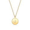 Collana rotonda con lettere