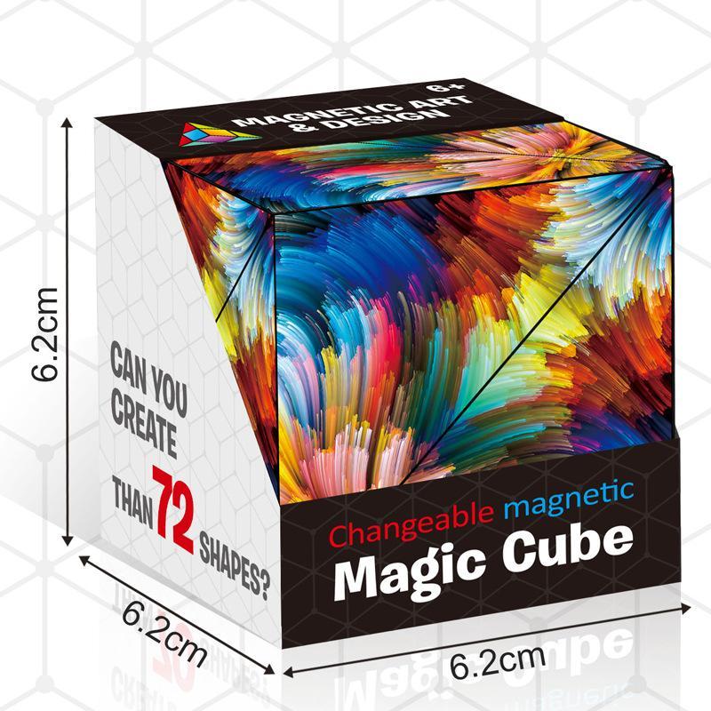 Cubo magico magnetico modificabile