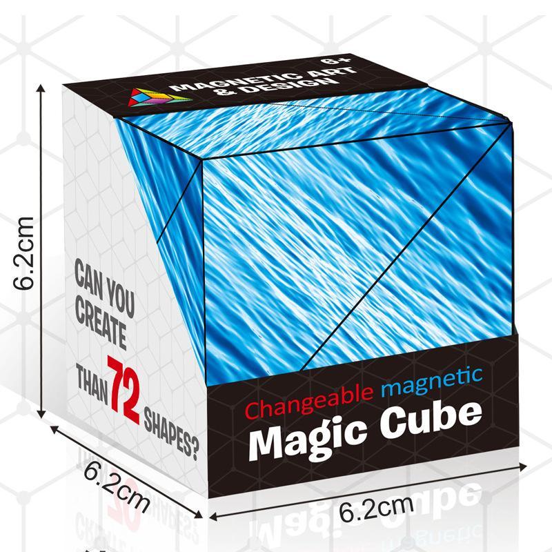 Cubo magico magnetico modificabile