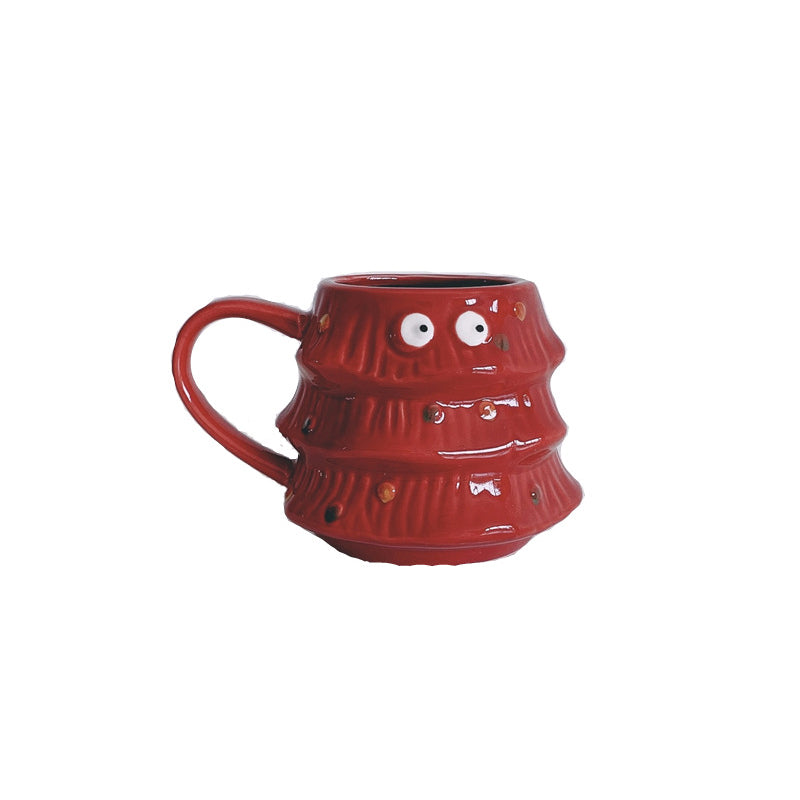 Tazza con albero di Natale