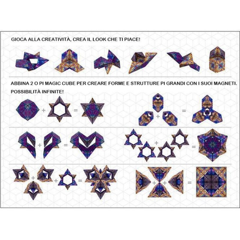 Cubo magico magnetico modificabile