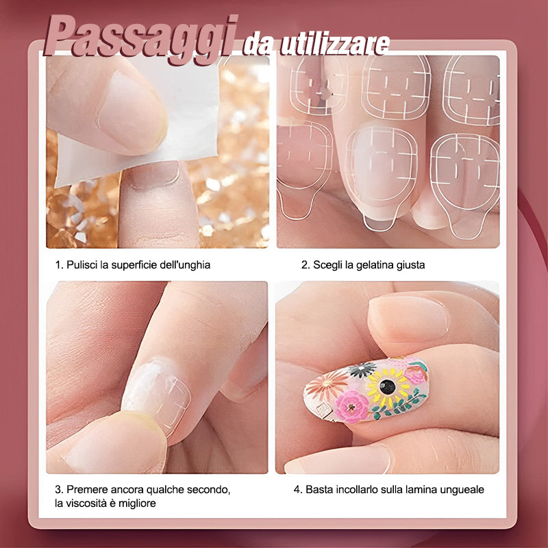 Misteriosa manicure Cat Eye indossabile (24 pezzi)