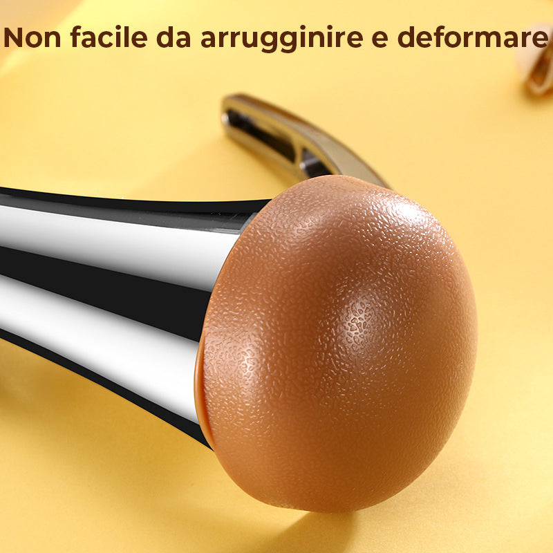 Strumento per sgusciare le noci in lega di zinco