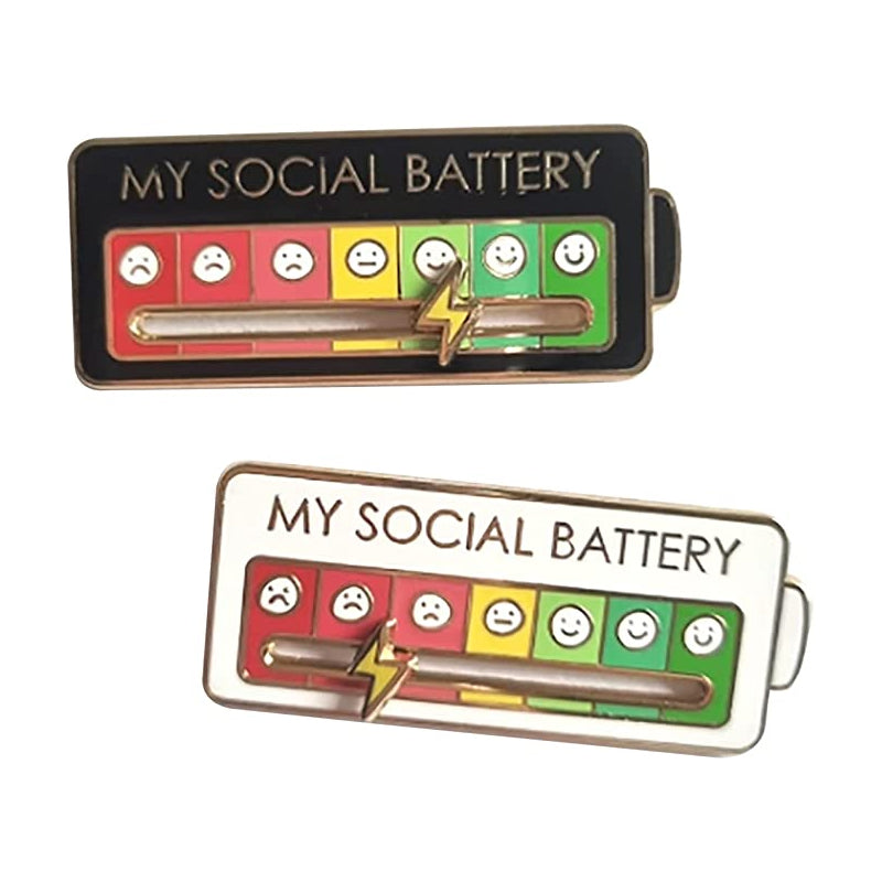 😄Spilla a batteria Mood