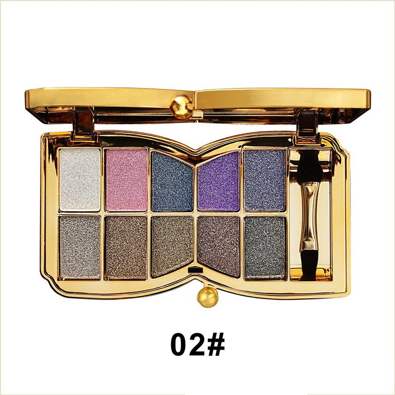 ✨Palette Ombretti Scintillante con 10 Colori Shimmer