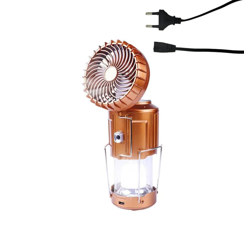 🎐Luce del ventilatore solare