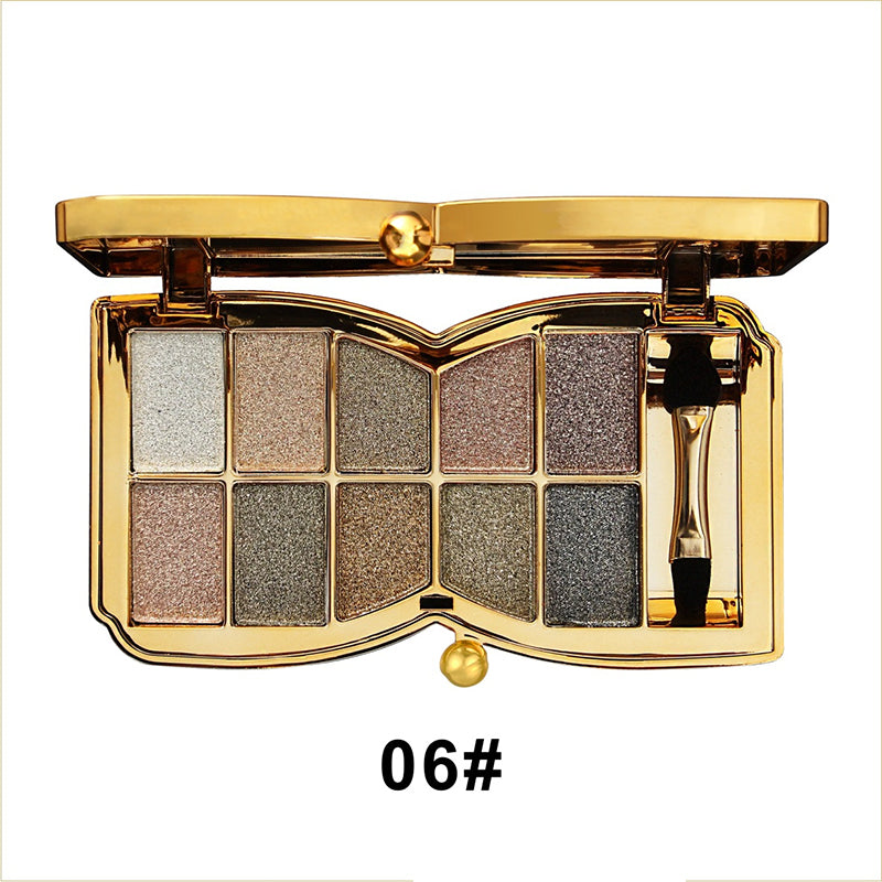 ✨Palette Ombretti Scintillante con 10 Colori Shimmer