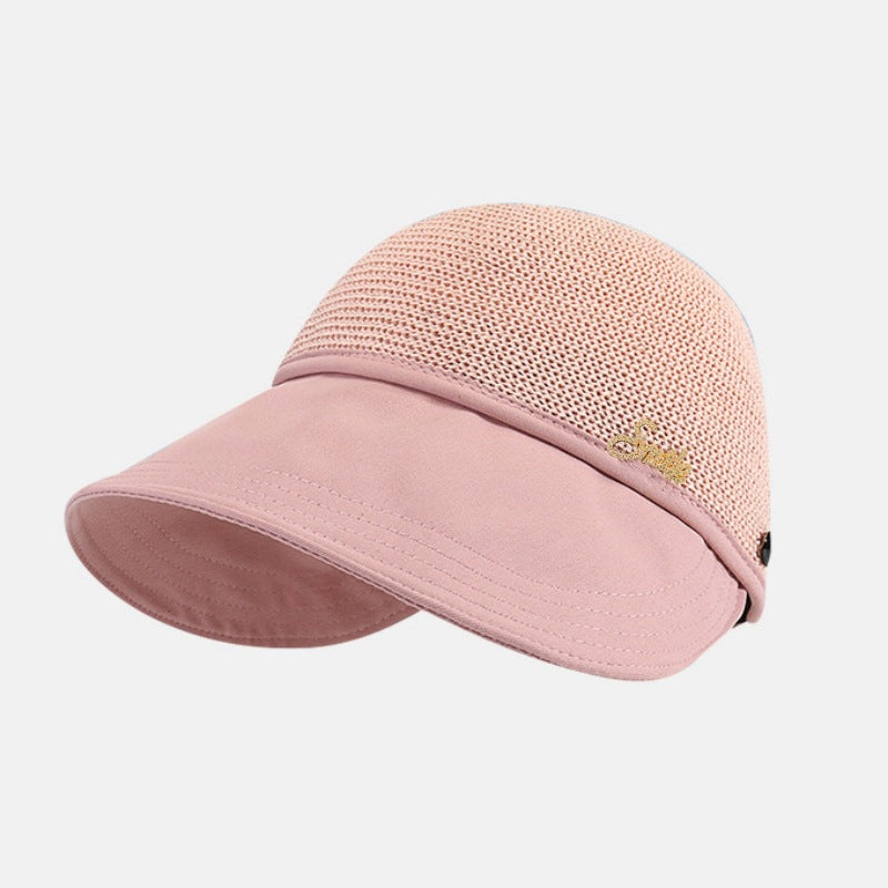 Cappello da sole a tesa larga da donna
