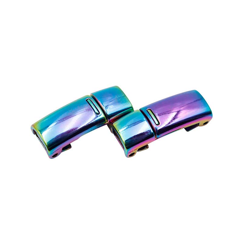 Fibbia magnetica in metallo per lacci pigri