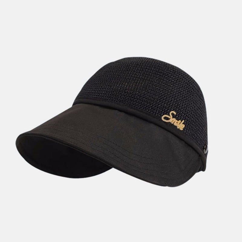 Cappello da sole a tesa larga da donna