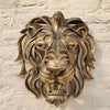 🦁Testa di leone da parete art