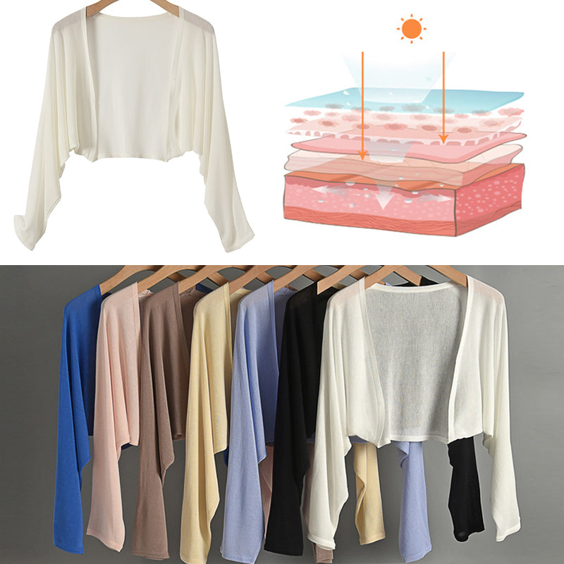 Cardigan estivo in lino senza bottoni