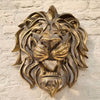 🦁Testa di leone da parete art