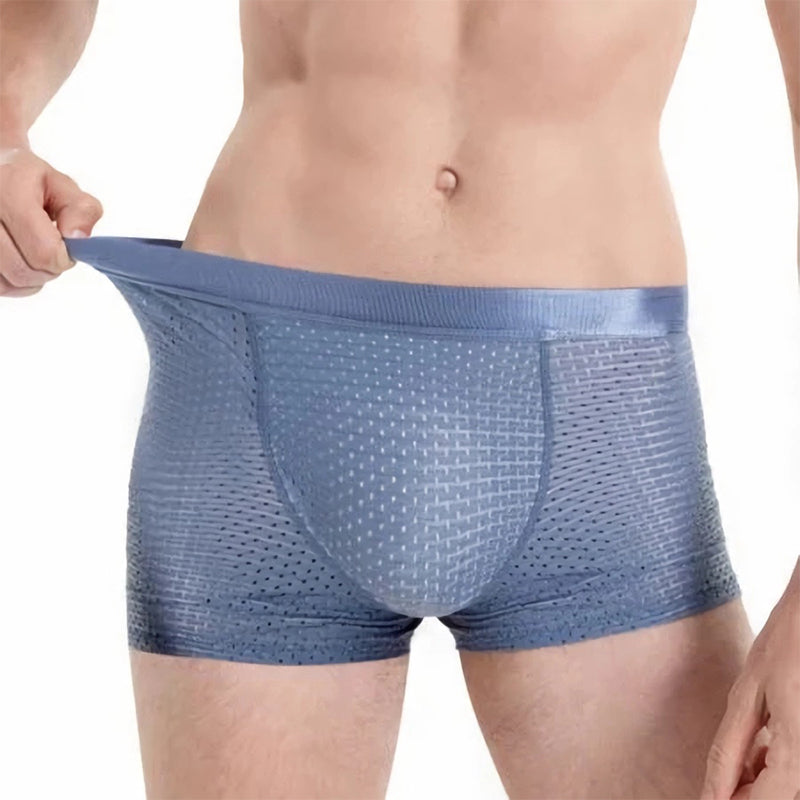 Intimo da uomo traspirante in seta di ghiaccio per il sollevamento del sedere