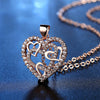 Collana di cuori ad incastro