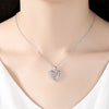 Collana di cuori ad incastro