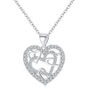 Collana di cuori ad incastro