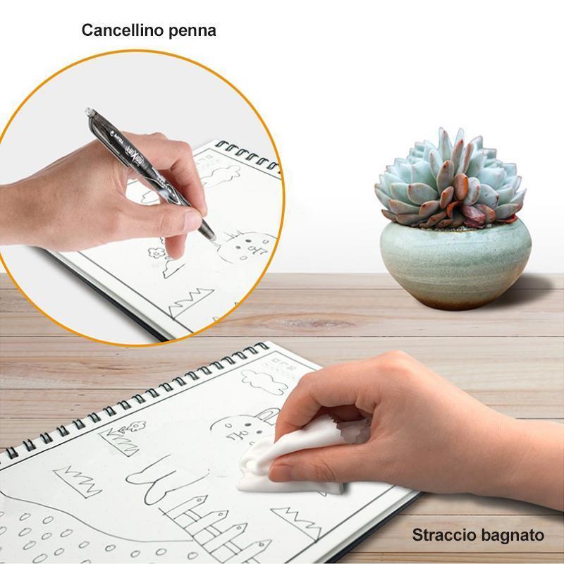 Taccuino riscrivibile intelligente - Uso illimitato di smart notebook