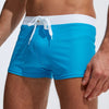 Costume da bagno da spiaggia da uomo in tinta unita