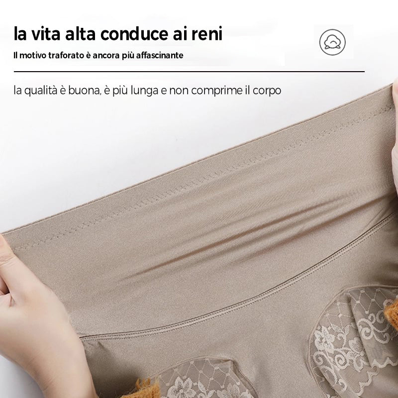 💖Mutandine setose a vita alta