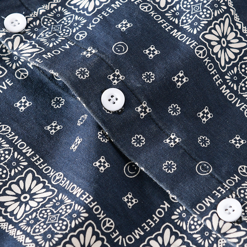 Camicia In Cotone Batik