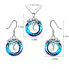 Collana e orecchini Love Eternity