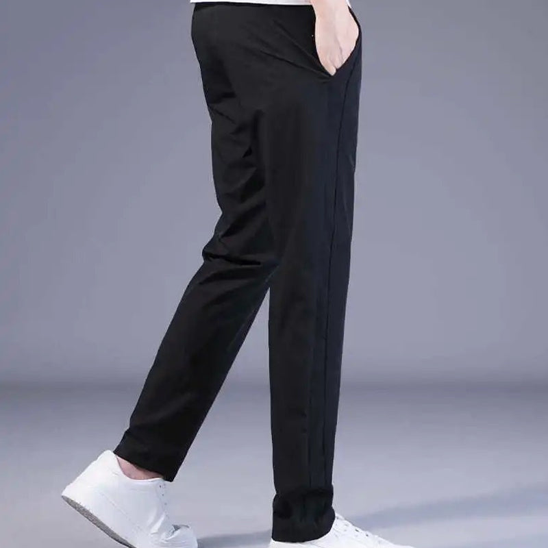 🔥 Acquista 2 Spedizione Gratuita 🔥Pantaloni Per Il Tempo Libero Traspiranti Realizzati In Seta Di Ghiaccio