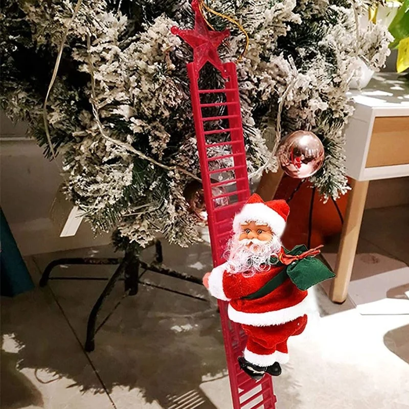 Scala da arrampicata elettrica Babbo Natale🎅