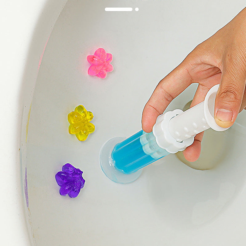 Gel detergente profumato per toilette