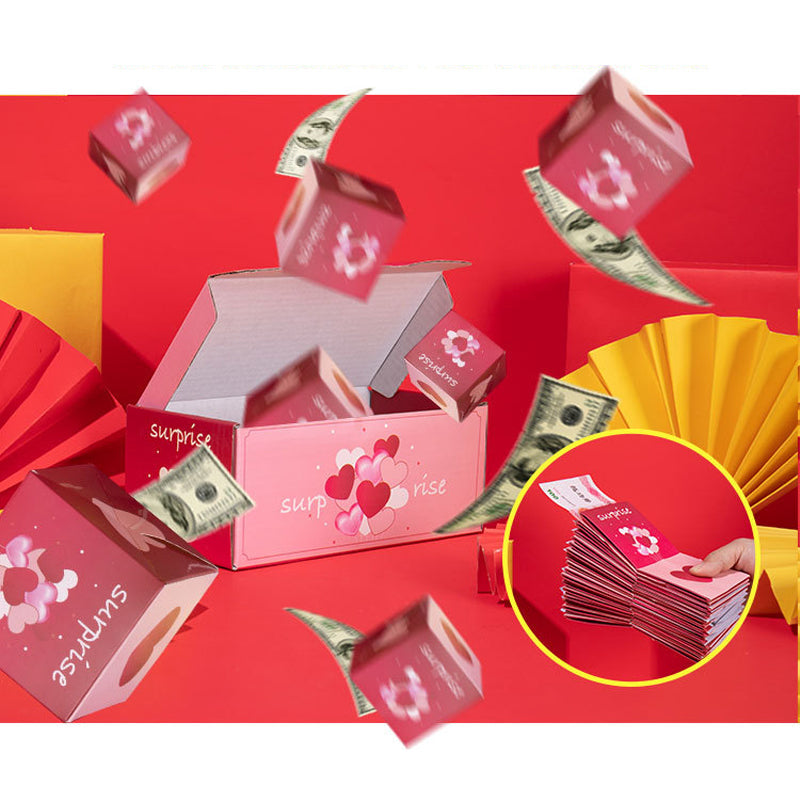Confezione regalo con scatola a sorpresa