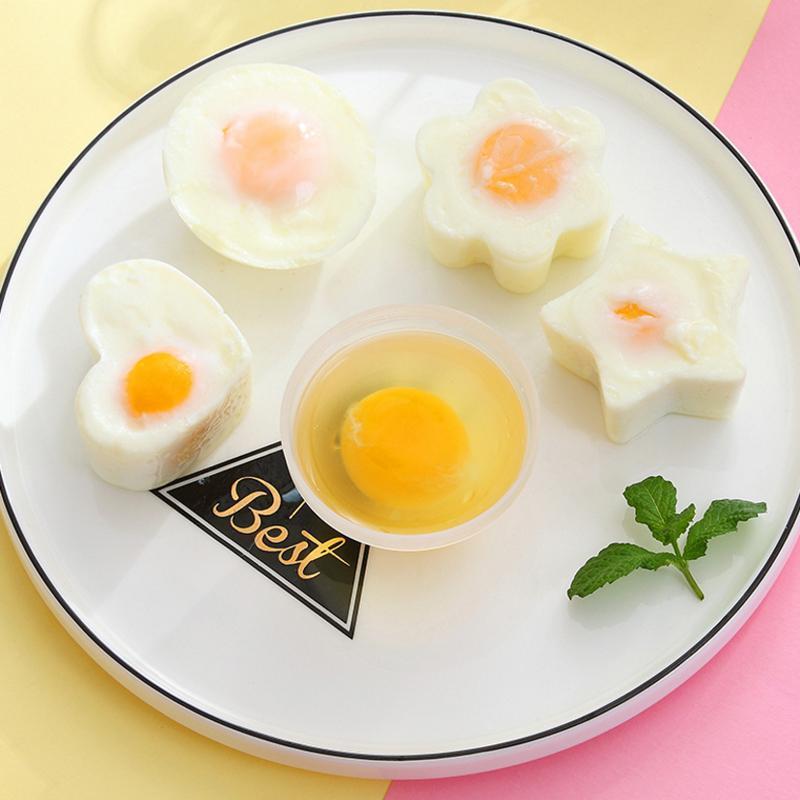 Stampo da cucina all'uovo con pennello e coperchio
