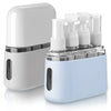 Set di flaconi da viaggio portatili con dispenser per shampoo