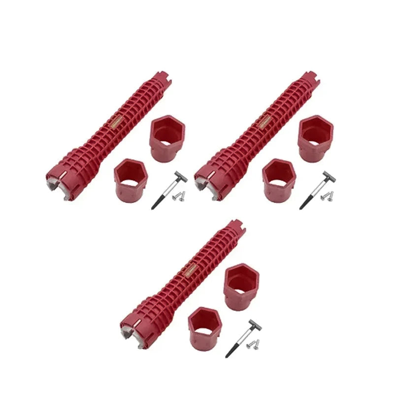 Chiave a tubo multiplo per lavello da cucina 8 in 1