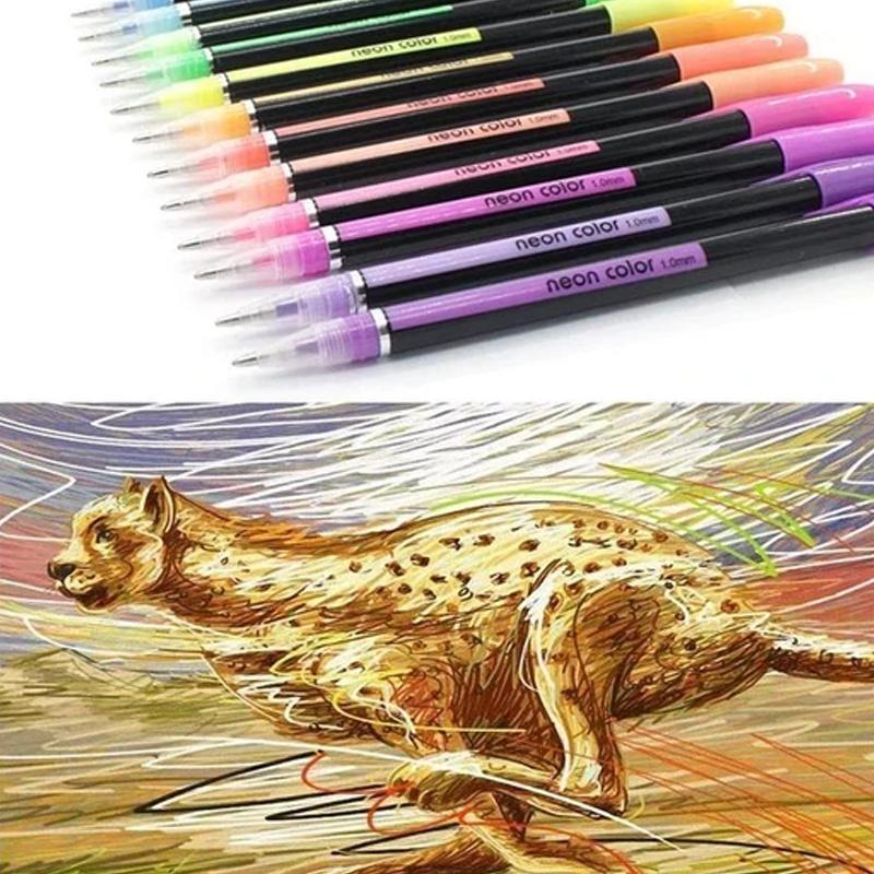 Pennarello colorato accattivante